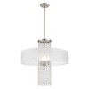 Livex Lighting Bella Vista 4 - Light Chandelier in  Brushed Nickel - 3 of 4