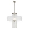 Livex Lighting Bella Vista 4 - Light Chandelier in  Brushed Nickel - image 3 of 4