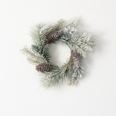 30h Sullivans Snowy Pinecone Spray; Green : Target