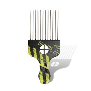 Unique Bargains Metal Hair Pick - 1 of 4