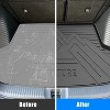 Cargo Liner, HR-V FWD 2023 2024 2025 Compatible All Season Premium Truck Mats, Heavy Duty Non-Slip TPE Luggage Liner and Rear Floor Mats - 2 of 4