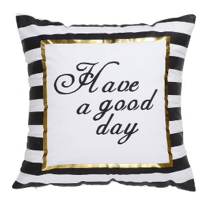 PiccoCasa Home Sofa Stamping Soft Square Throw Pillow Covers - 1 of 4