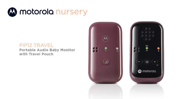 Motorola Pip12 Travel Audio Baby Monitor, 2 of 11, play video