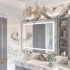 Whisen Bathroom Vanity Wall Mirror with HD Float Glass, Anti-Fogging, 48”×36” - 2 of 4