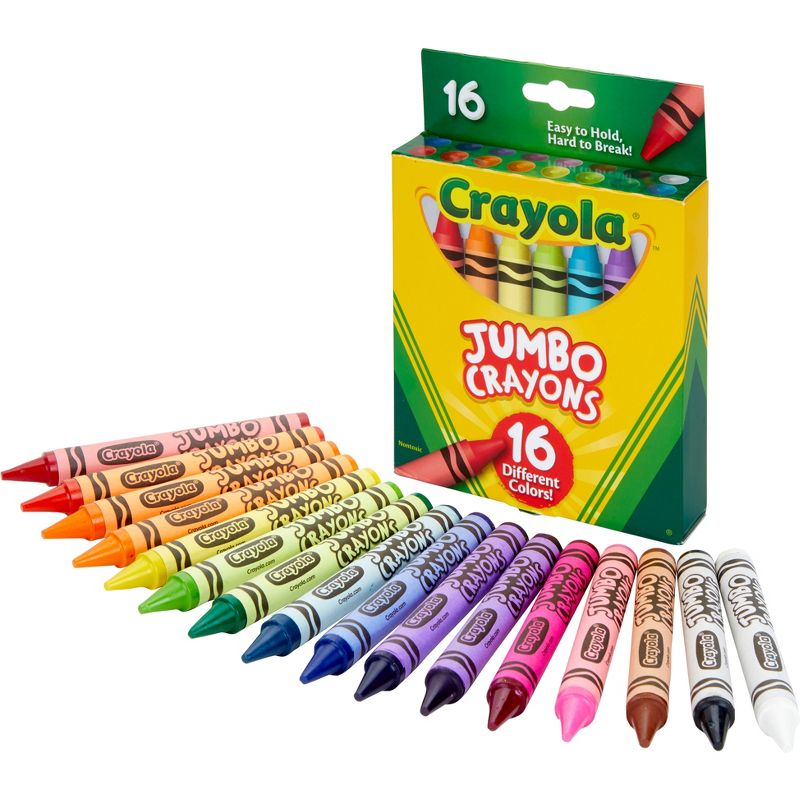 Crayola 16ct Jumbo Crayons, 2 of 5