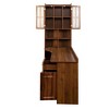 PAGED L-Shaped Corner Desk with Hutch, Modern Home Office Computer Desk with Drawers & Bookshelf for Living Room, 2-in-1 L-Shaped Design - 2 of 4