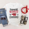 Simply Sage Market Women's Farmers Market Strawberries Short Sleeve Graphic Tee - 2 of 2