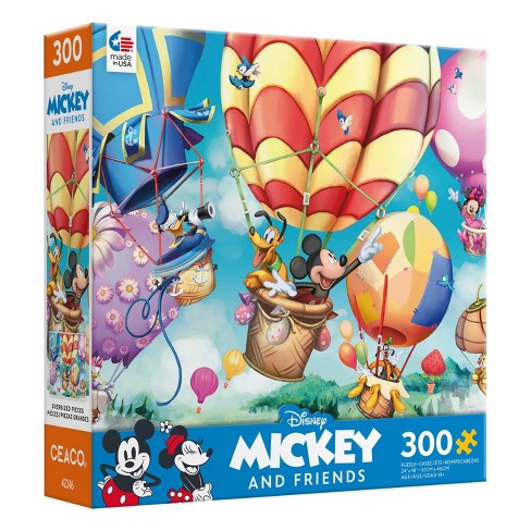 Ceaco Disney: Mickey's Air Balloon Jigsaw Puzzle - 300pc : Target