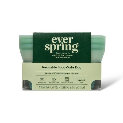 Reusable Silicone Food Storage Bag - Snack - Everspring&#8482;