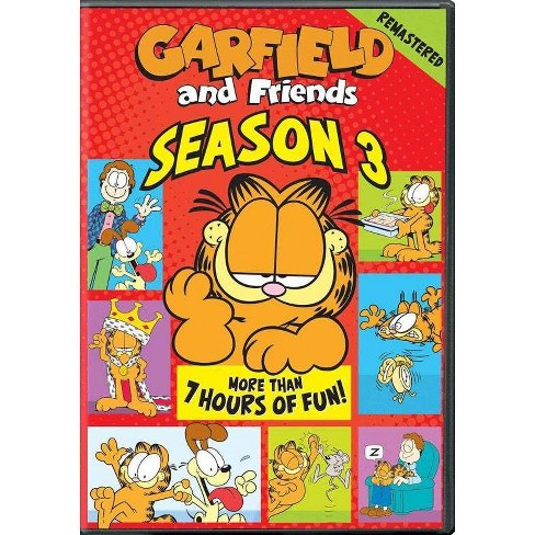 Garfield Friends Season Three Dvd Target