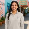 Dalix Womens Heartly Ghost Quarter Zip Pullover - 3 of 4