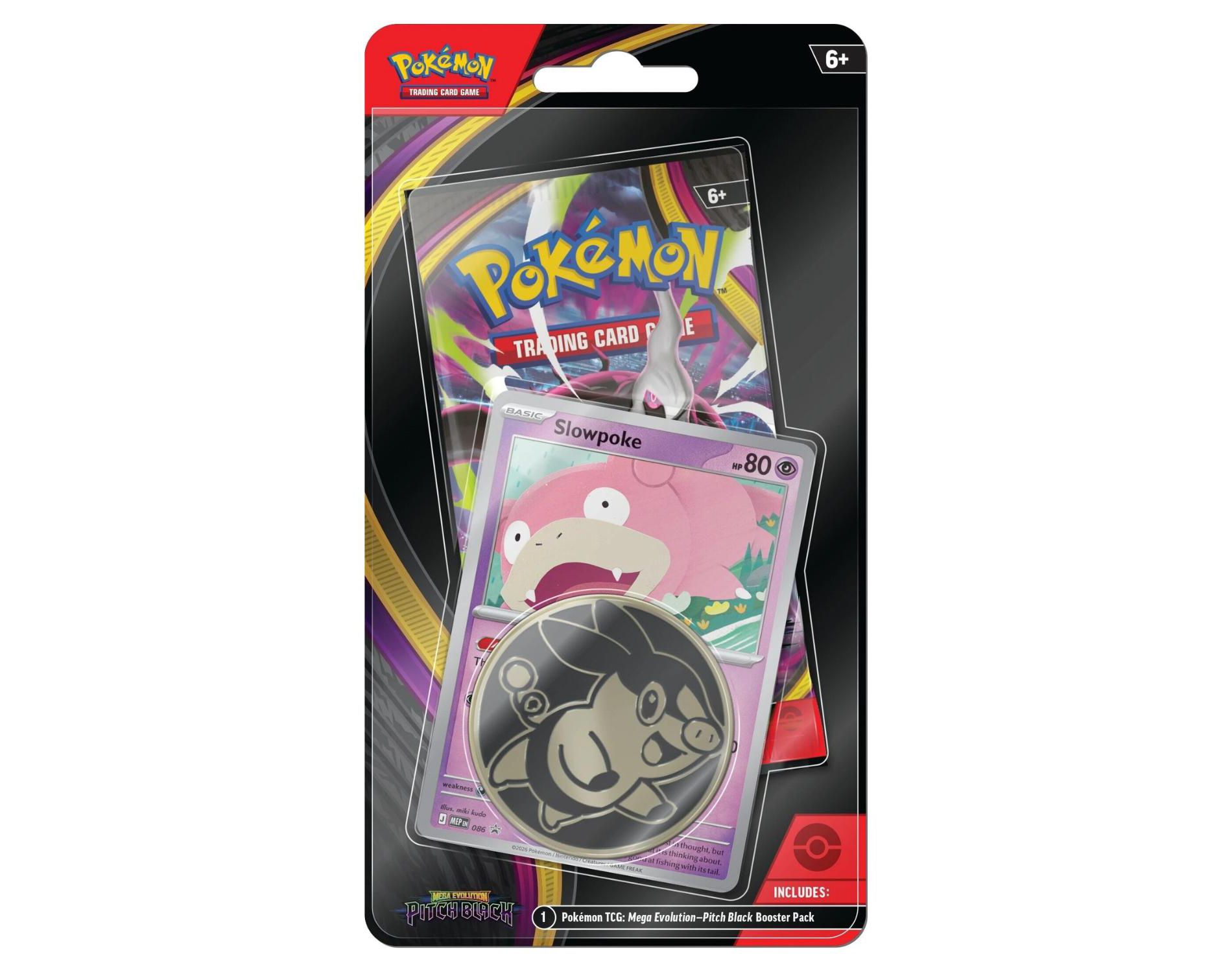 Pokemon ME5 Mega Evolution Pitch Black Checklane Blister | Slowpoke