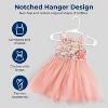 SereneLife Non-Slip Plastic Kids Hangers - 3 of 4