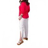 Women's Wo's Slub Snap Front Long Sleeve Shirt - PAPARAZZI - 2 of 3