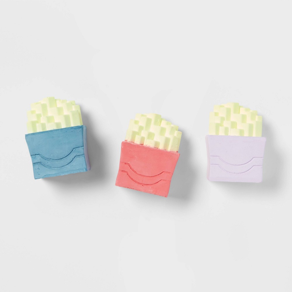 French Fries Chalk 3ct - Sun Squad™