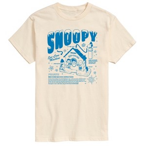 Men's - Peanuts - Snoopy Snocone Short Sleeve Graphic T-Shirt - 1 of 4