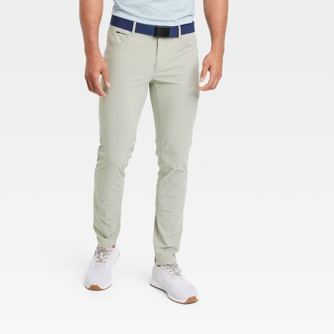 Men's Golf Slim Pants - All In Motion™ Light Green 32x30 : Target