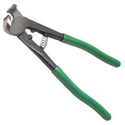 SUPERIOR TILE CUTTER INC. AND TOOLS ST020 Tile Nipper,Offset Jaws,Green