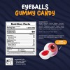 Funtasty Eyeballs Gummy Candy - Strawberry Jam Center, 19-Ounce Jar (30 Count) - 2 of 4