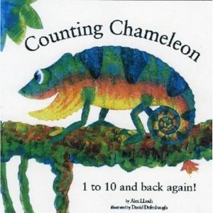 Counting Chameleon - by  Alex A Lluch (Board Book) - 1 of 1