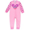 Sesame Street Pajamas Abby Toddler Girls' Front Zip Fleece Footless Sleeper - 3 of 4