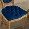 NicBex Dining Chairs Set of 2,Modern Upholstered Kitchen Chairs with PU Artificial Leather Cushion for Dining Room,Living Room,Kitchen - 4 of 4