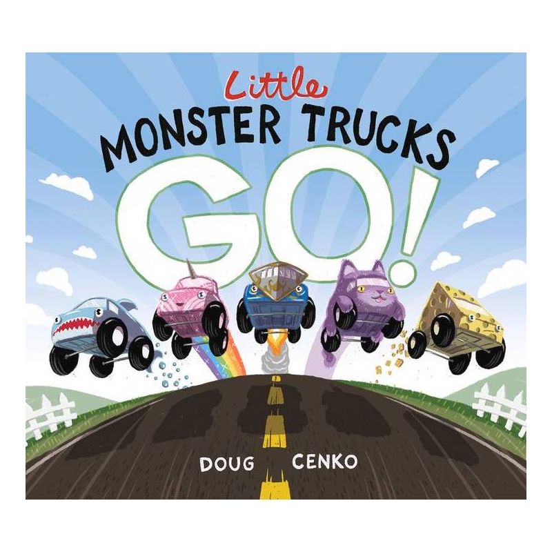 Little Monster Trucks Go! - by  Doug Cenko (Hardcover), 1 of 2