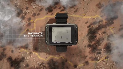 Ballistic 901 Wrist-mounted Edition Foretrex Target Strap Gps : Garmin With Navigator
