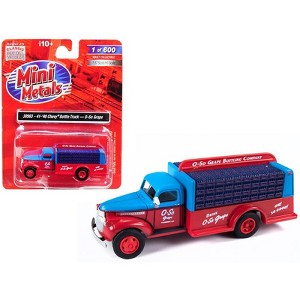 1941-1946 Chevrolet Delivery Bottle Truck "O-So Grape" 1/87 (HO) Scale Model by Classic Metal Works - 1 of 3
