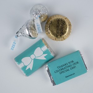 105 pcs Bridal Shower Wedding Candy Hershey's Chocolate Mix (1.75 lb) - By Just Candy - 1 of 2