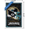 Trends International NFL Jacksonville Jaguars - Neon Helmet 23 Framed Wall Poster Prints - 3 of 4
