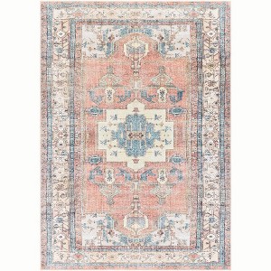 Mark & Day Leekerweg 7'10"x10'2" Rectangle Washable Woven Indoor Area Rugs Charcoal - 1 of 4