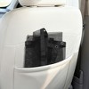 Unique Bargains Dog Car Net Barrier Black 1 Set - 4 of 4