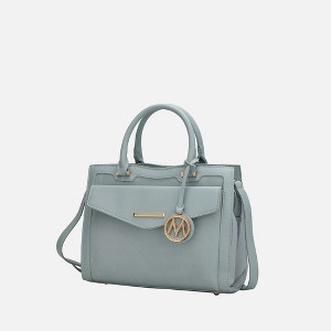 MKF Collection Alyssa Multi-Compartment Satchel Women’s Bag by Mia K - 1 of 4