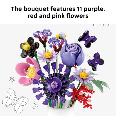 Детские конструкторы LEGO Botanicals & Editions Olivia Rodrigo’s Flower Bouquet 11507 — фото 3