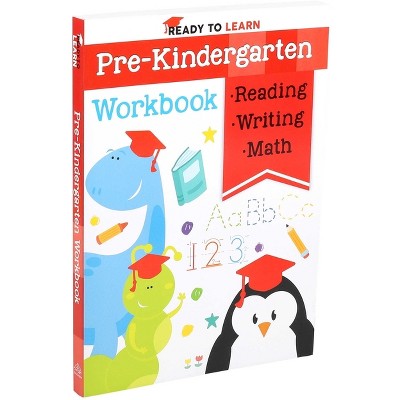 Ready to Learn: Pre-Kindergarten Workbook - by Editors of Silver Dolphin  Books (Paperback)