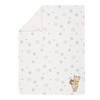 Lambs & Ivy Disney Baby WINNIE THE POOH Cream Fleece Appliqued Baby Blanket - 3 of 4