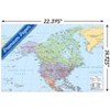 Trends International North America Map 2023 Unframed Wall Poster Prints - 3 of 4