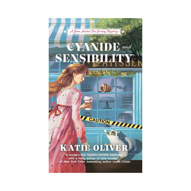 Cyanide and Sensibility - (A Jane Austen Tea Society Mystery) by  Katie Oliver (Paperback), 1 of 2