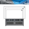 NicBex Modern TV Stand for TVs up to 75in Entertainment Center with Storage Shelves Media Console for Living Room, Bedroom - 4 of 4