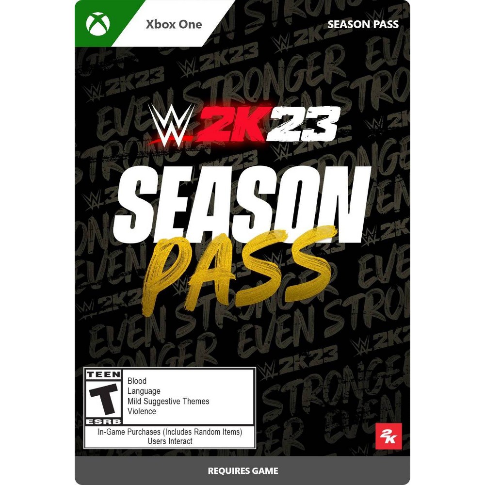 Photos - Gaming Console Microsoft WWE 2K23: Season Pass - Xbox One  (Digital)
