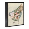 Stupell Industries Vintage Chicken with Floral Body, 24" x 24" - 3 of 4