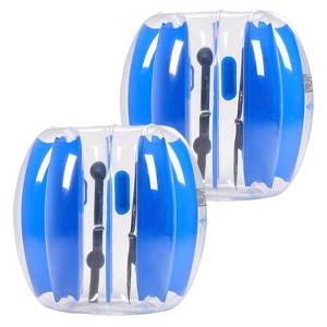 VEVOR Inflatable Bumper Balls 2-Pack, 3FT/0.9M Body Sumo Ball, Durable Thick PVC Human Hamster Bubble Knocker for Outdoor Team Gaming Play, Blue - 1 of 4