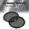 Unique Bargains Mesh Car Audio Speaker Cover 2 Pcs - 3 of 4