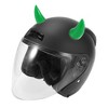 Unique Bargains Car Motorcycle Bull Horn Style Helmet Decoration Suction Cup 2 Pieces - 3 of 4