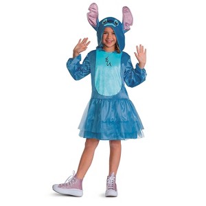 Disney Kids' Lilo & Stitch Stitch Halloween Classic Costume - Blue - 4-6 - 1 of 4