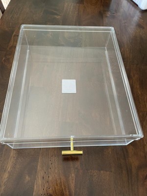 Threshold Acrylic Letter Size Box