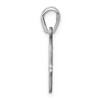 Black Bow Jewelry 14k White Gold Polished Star of David Chamseh Pendant - 2 of 4