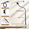 Itopfox LED Desk Lamp for Home Office, Eye-Care Architect Light with Clamp, Smart Double Head Computer Monitor Table Clip Lamp, Adjustable Flexible - 2 of 4