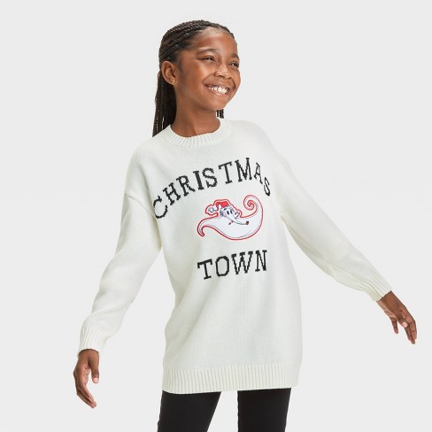 Girls christmas sweatshirt online